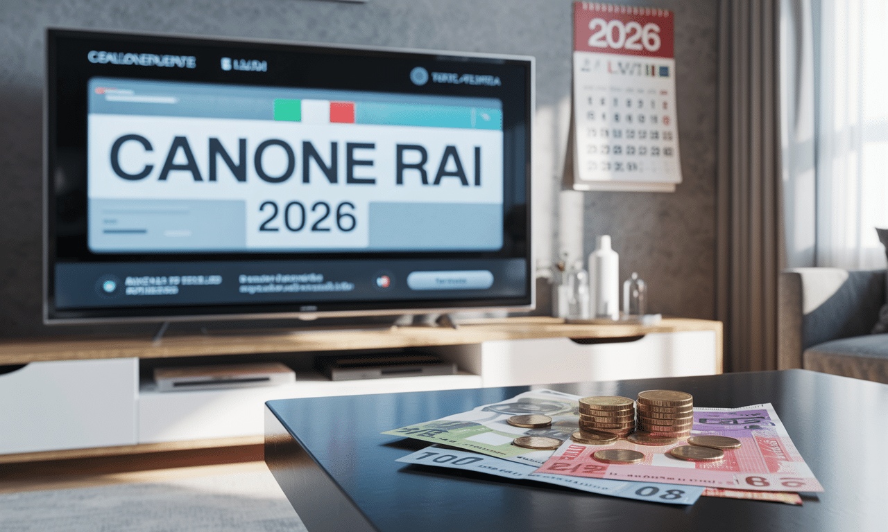canone rai: tutto cambia nel 2026, scopri quanto dovrai pagare e le nuove regole aggiornate.