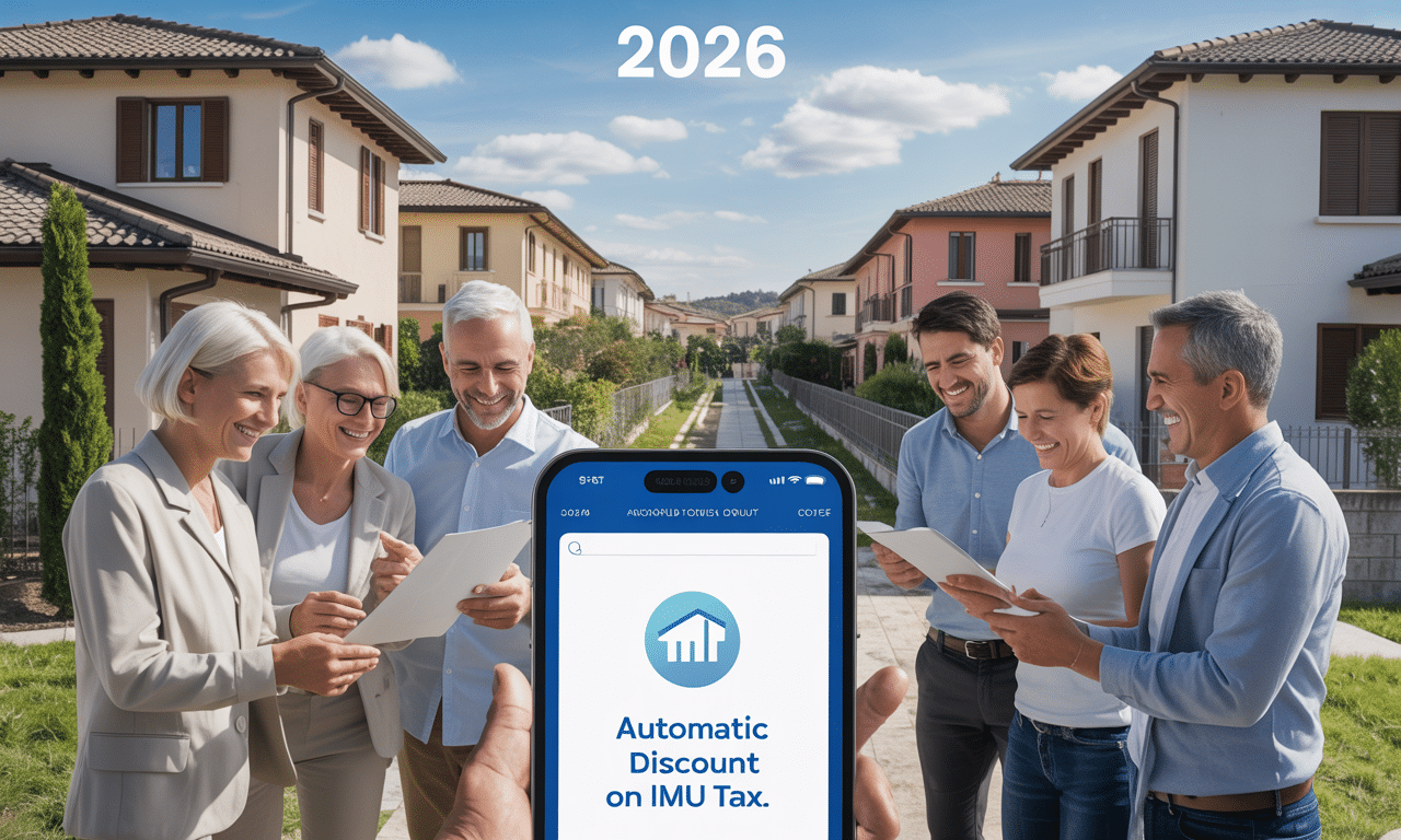 imu 2026: scopri lo sconto automatico per migliaia di proprietari, dettagli su chi ne ha diritto e come funziona la novità fiscale.